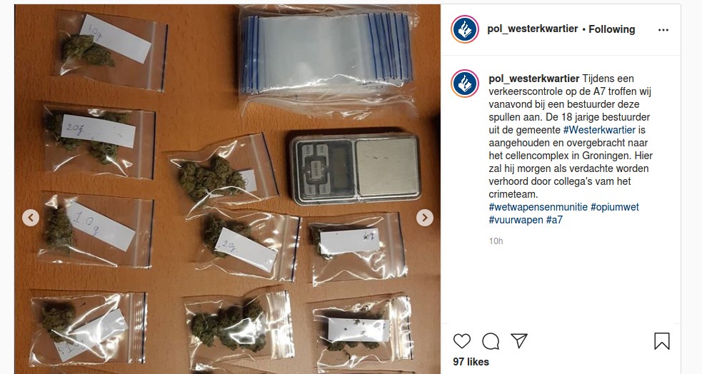 drugs en wapens politie westerkwartier
