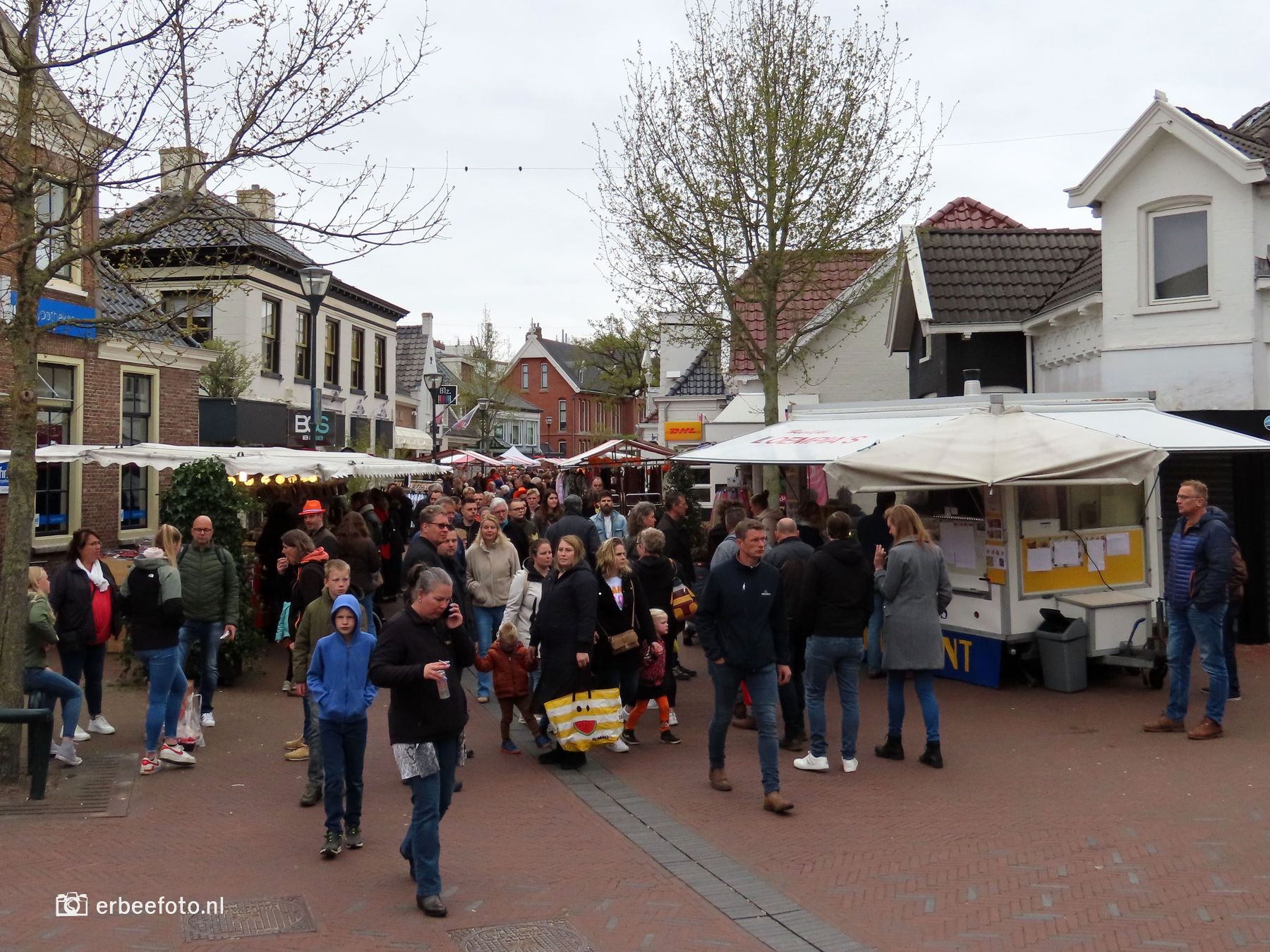 Oranjemarkt in Zuidhorn Koningsdag 2022