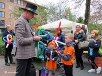 Oranjemarkt in Zuidhorn Koningsdag 2022