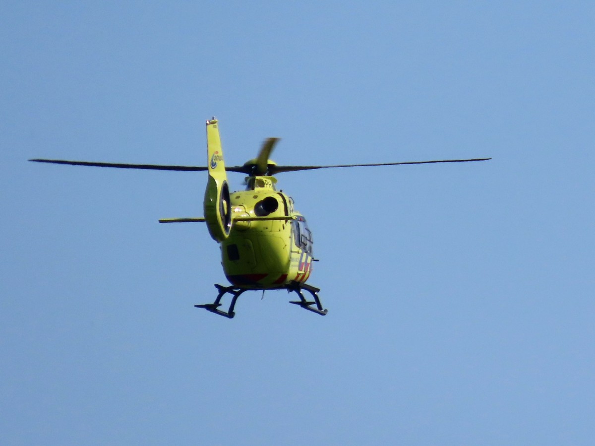 Ambulance en Traumahelicopter Aduarderdiep