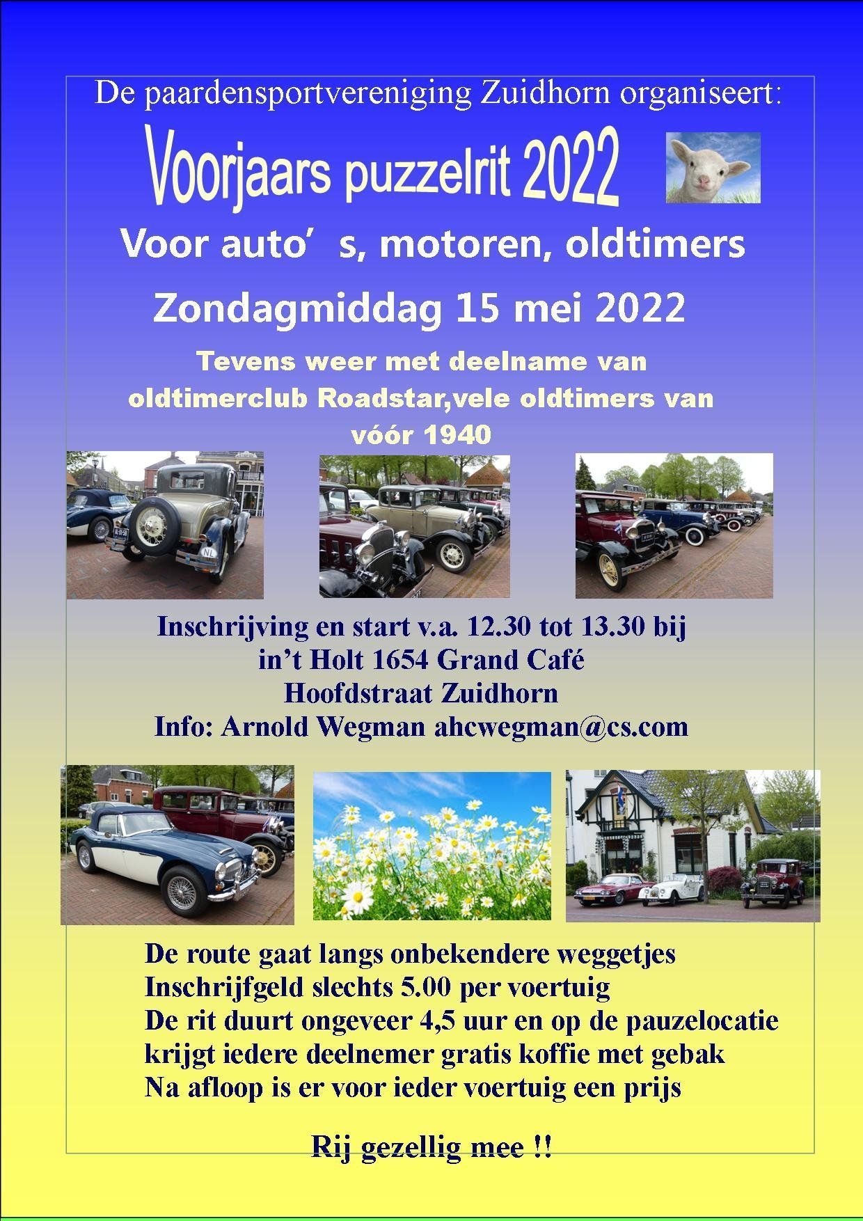 puzzel- en gezelligheidsrit