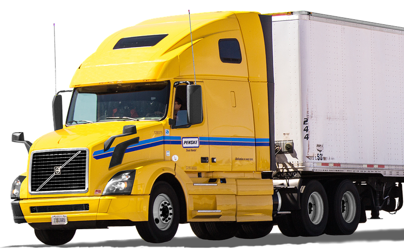 Truckrun Vrachtauto Truckers (stockphoto)