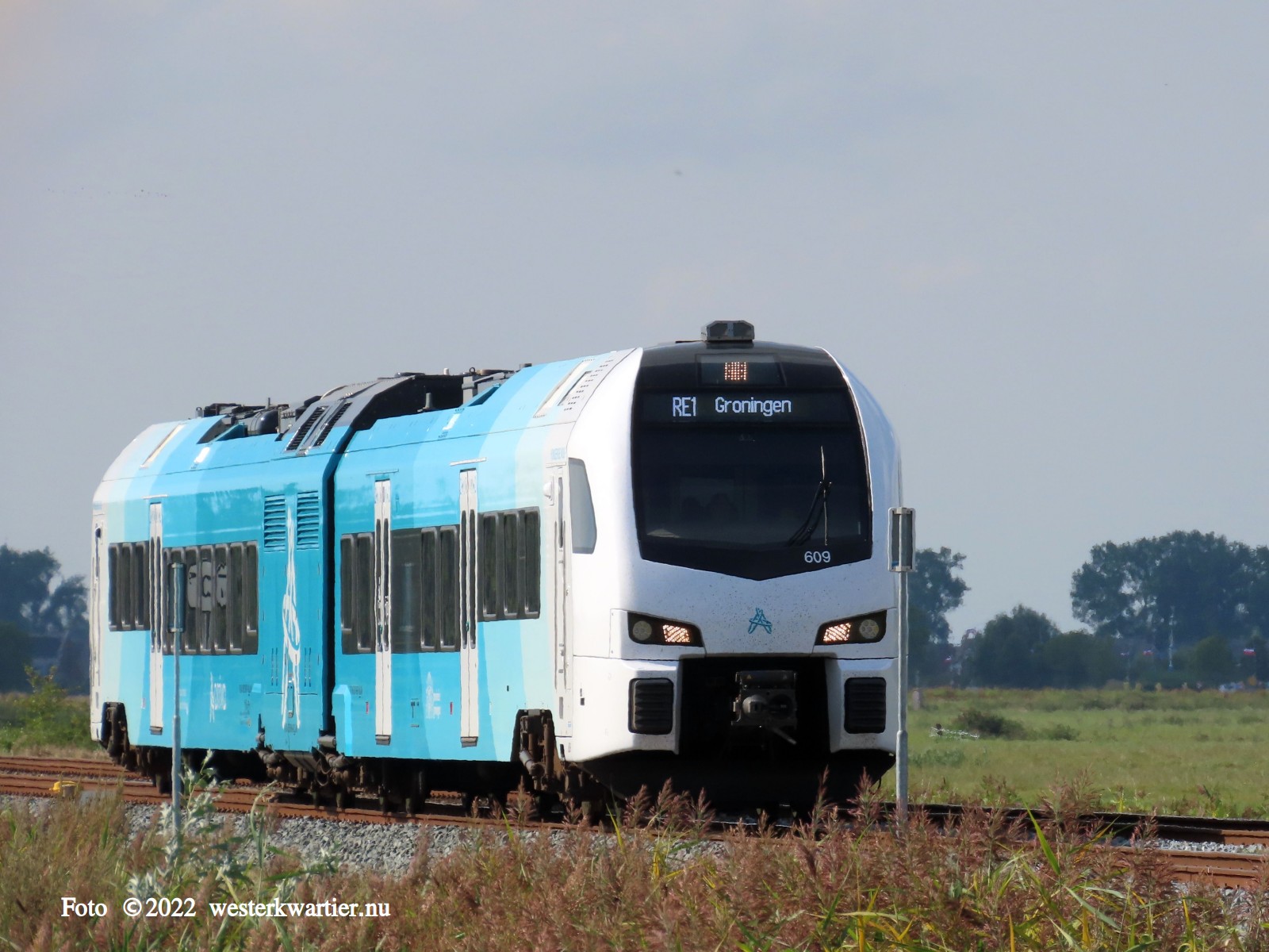 Arriva Trein Groningen ©2022 Westerkwartier.nu