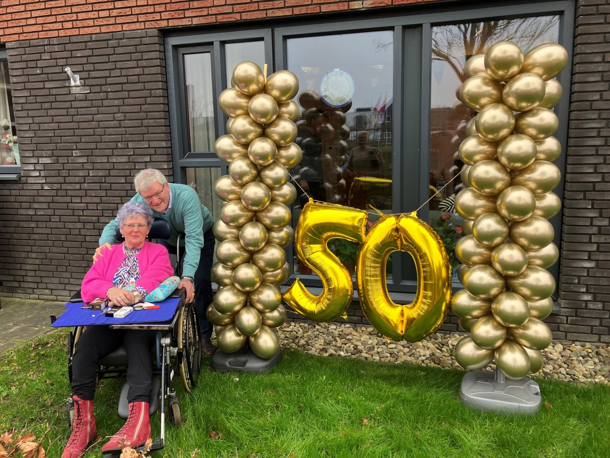 haak Heerlijk censuur WesterkwartierNU | Gouden Bruiloft voor bewoonster Janneke: 50 jaar getrouwd