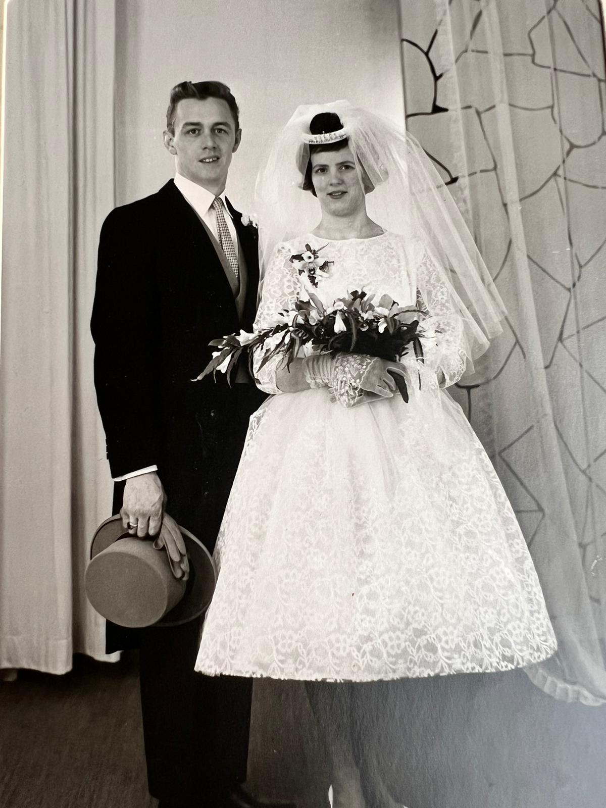 Oostergast Jan en Jannie Winkel 60 jaar getrouwd