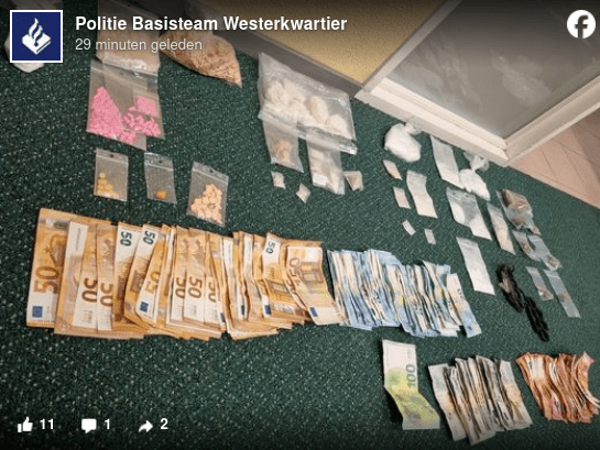Politie Westerkwartier Wapens Drugs Contanten