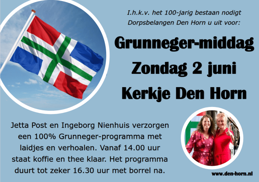 grunniger middag den horn