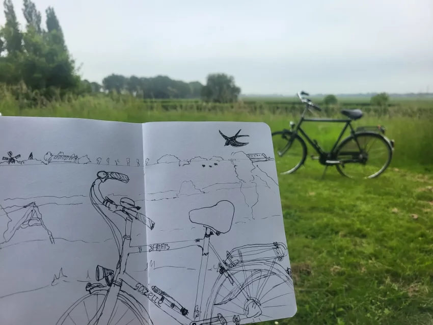 Urban Sketching Den Horn 03