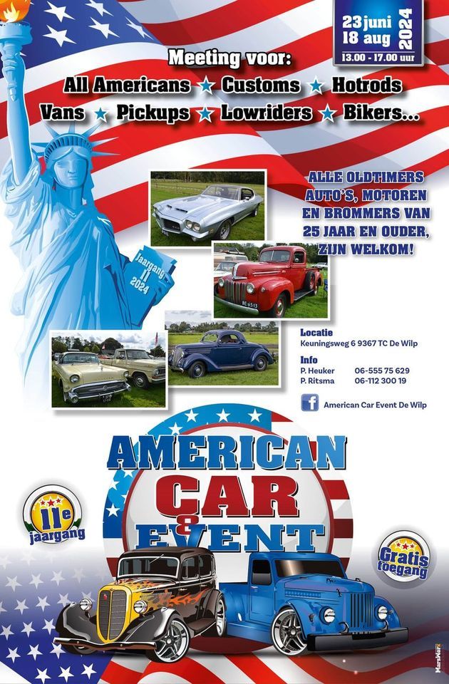 American Car Event De Wil flyer