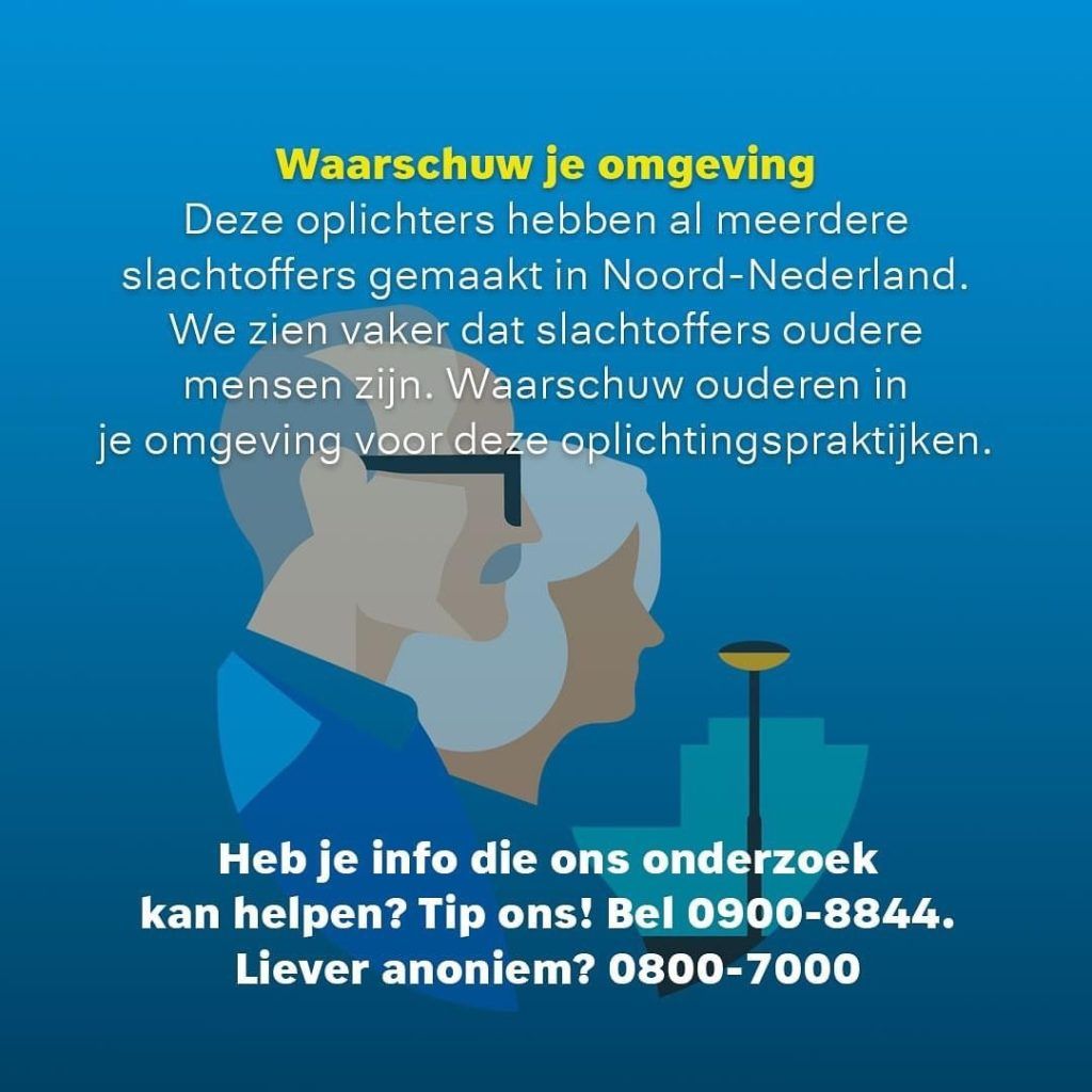 Nepagenten actief in het Westerkwartier. Op verschillende plaatsen in het noorden zijn nepagenten actief, ook in het Westerkwartier. 