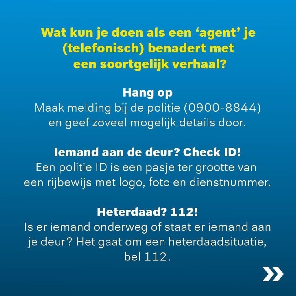 Nepagenten actief in het Westerkwartier. Op verschillende plaatsen in het noorden zijn nepagenten actief, ook in het Westerkwartier. 