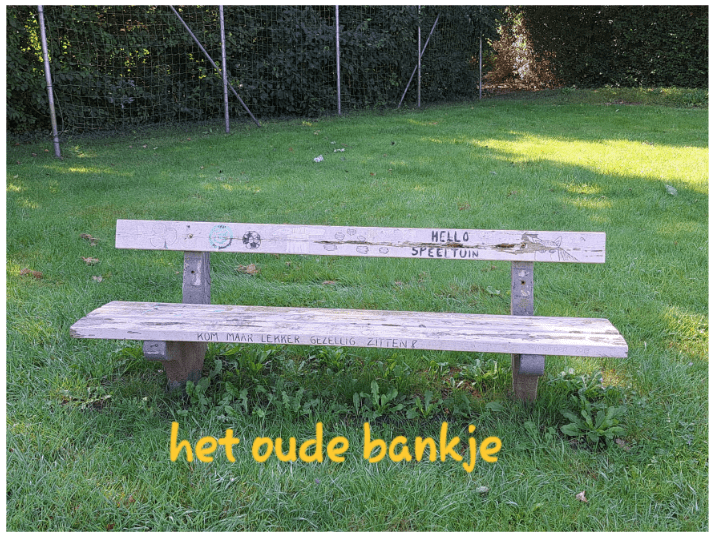 buurtbankje oud