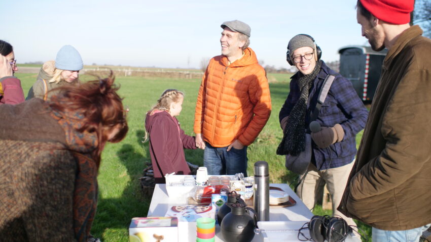 Foto Luisteren naar de Bodem. Foto: Koos Buist