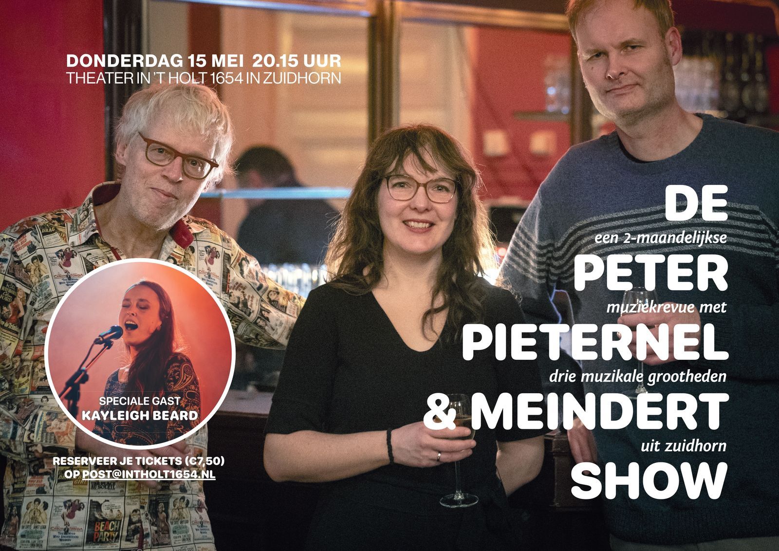 Peter Pieternel en Meindertshow 15 mei 2025