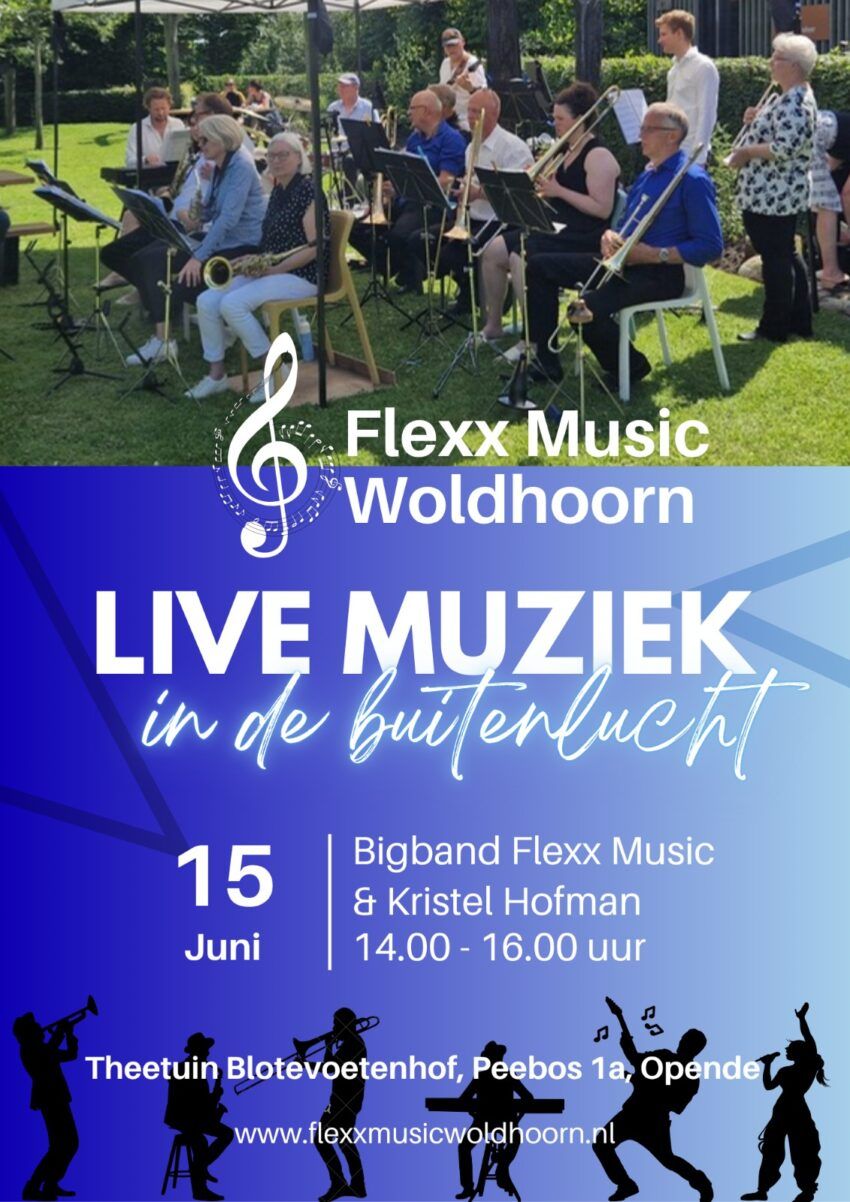 Live muziek in de buitenlucht