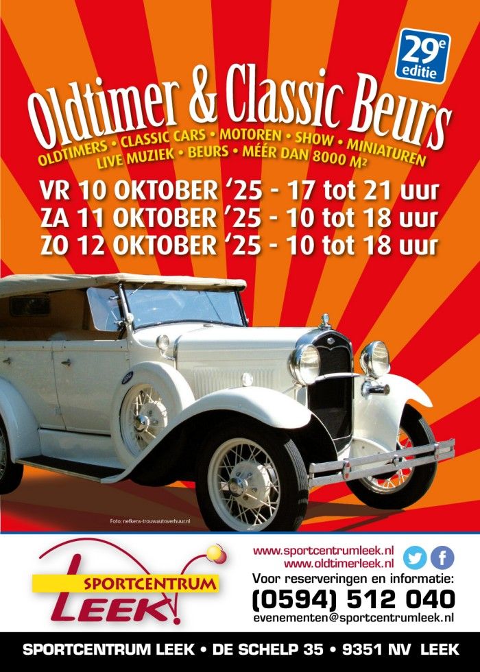 oldtimer classicbeurs sportcentrum leek