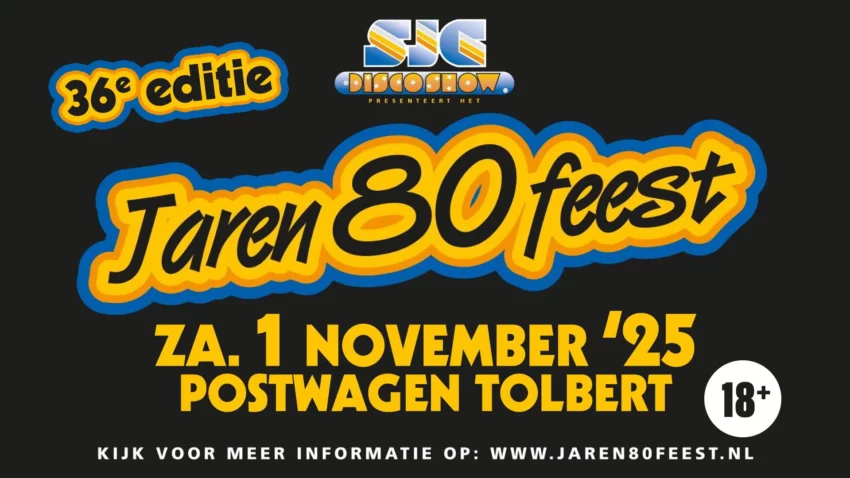 Jaren 80 Feest Tolbert De Postwagen