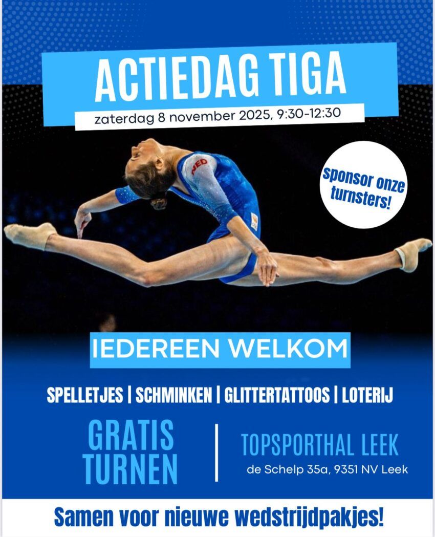 Actiedag turnvereniging TIGA Leek
