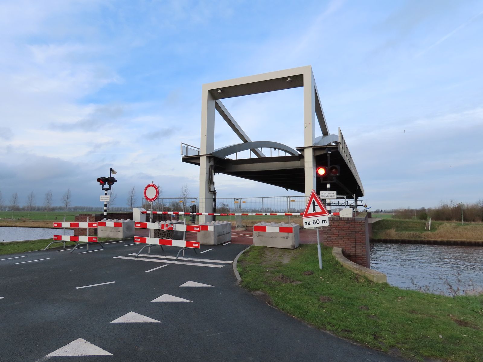 Brug Dorkwerd - alweer kapot