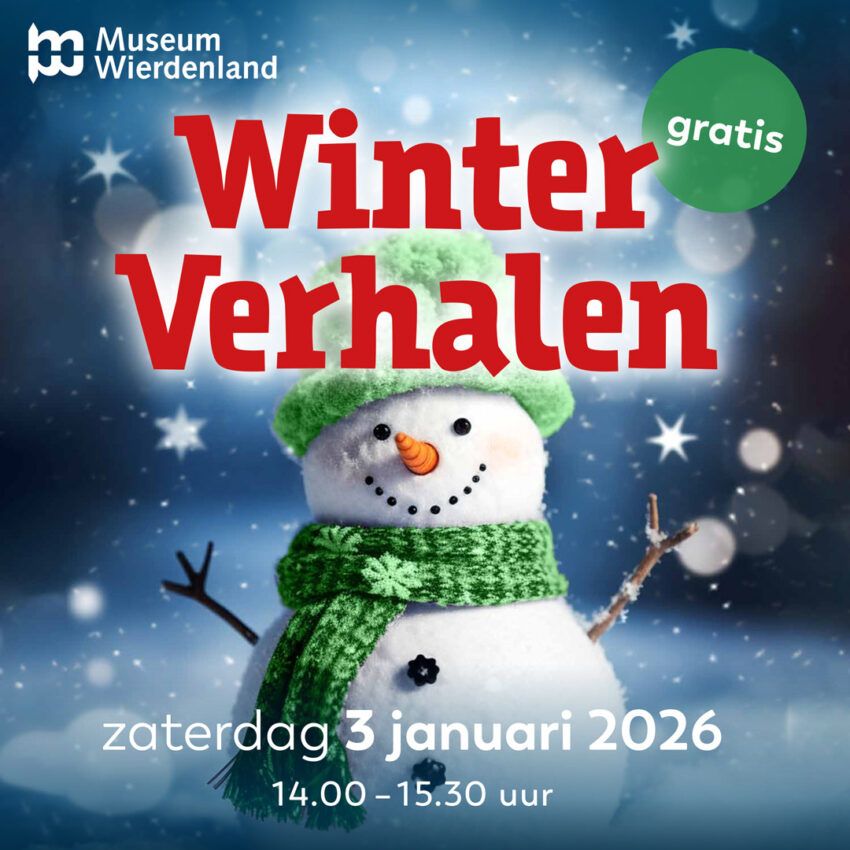 Gezellige winterverhalen-middag in Museum Wierdenland
