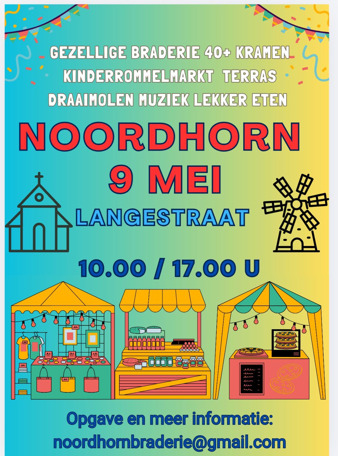 braderie noordhorn 2026 – Westerkwartier|NU braderie noordhorn 2026