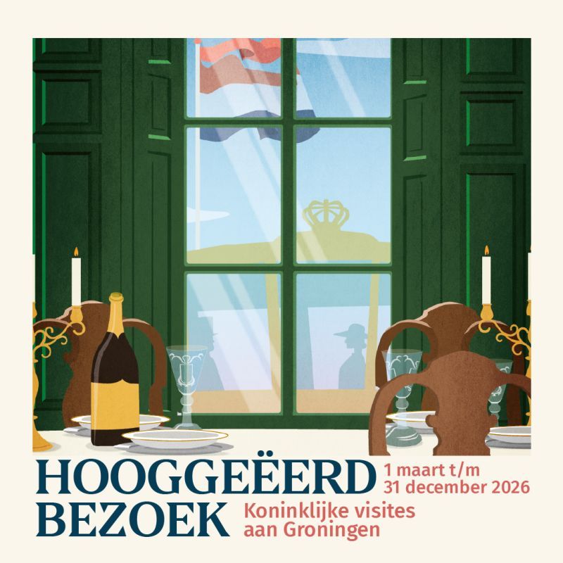 Koninklijk Bezoek aan Museum Menkemaborg hooggeerd bezoek