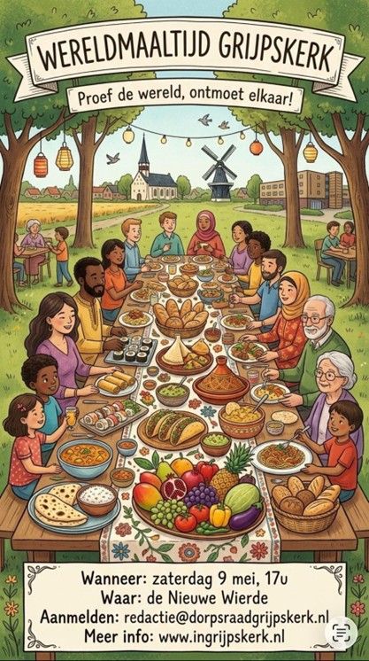 MFC De Nieuwe Wierde Wereldmaaltijd Grijpskerk