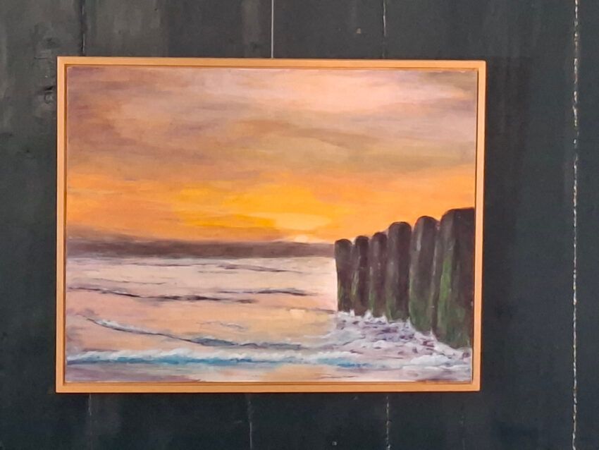 Schilderij A Jan Boter. Foto Kerk Vierhuizen