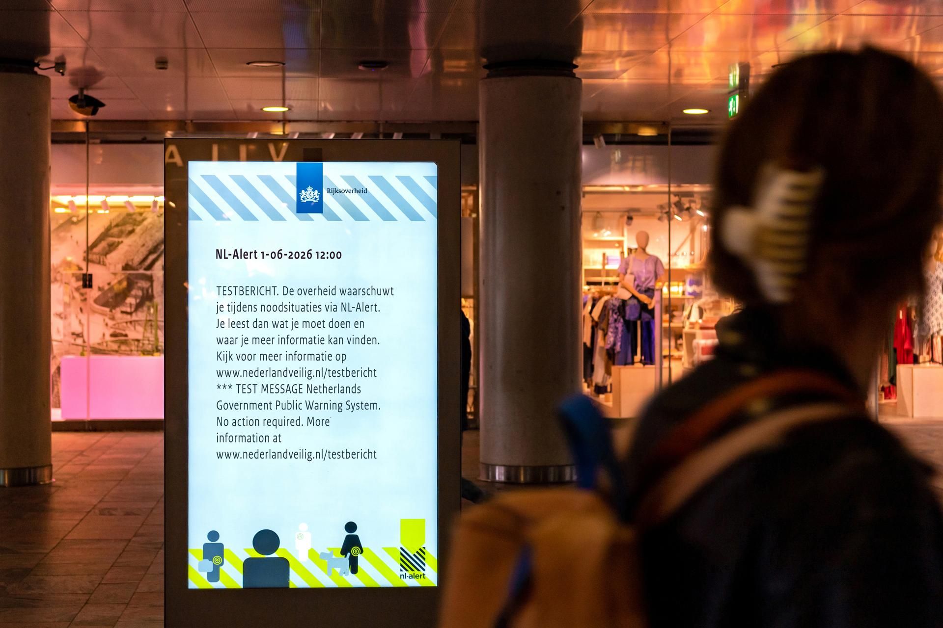 Maandag 1 juni ontvangen Groningers het NL-Alert testbericht