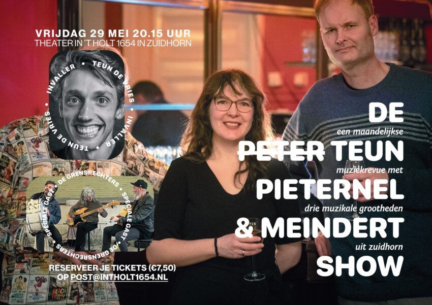 Teun Pieternel en Meindert show 29 mei