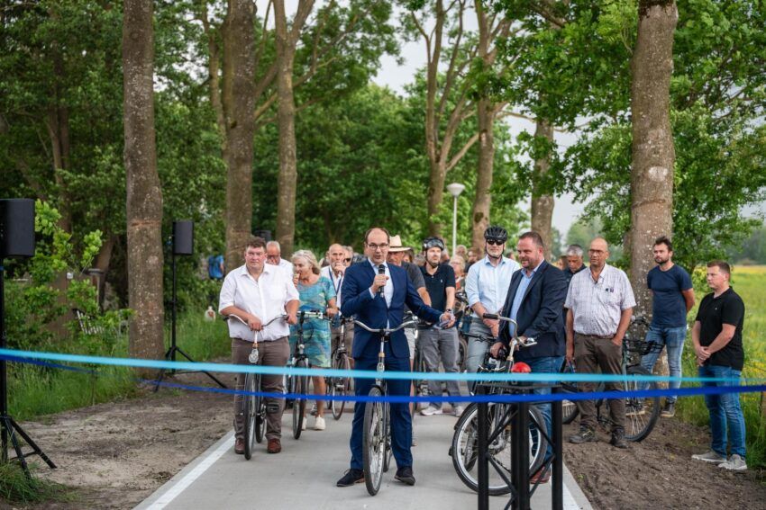 doorfietsroute leek groningen