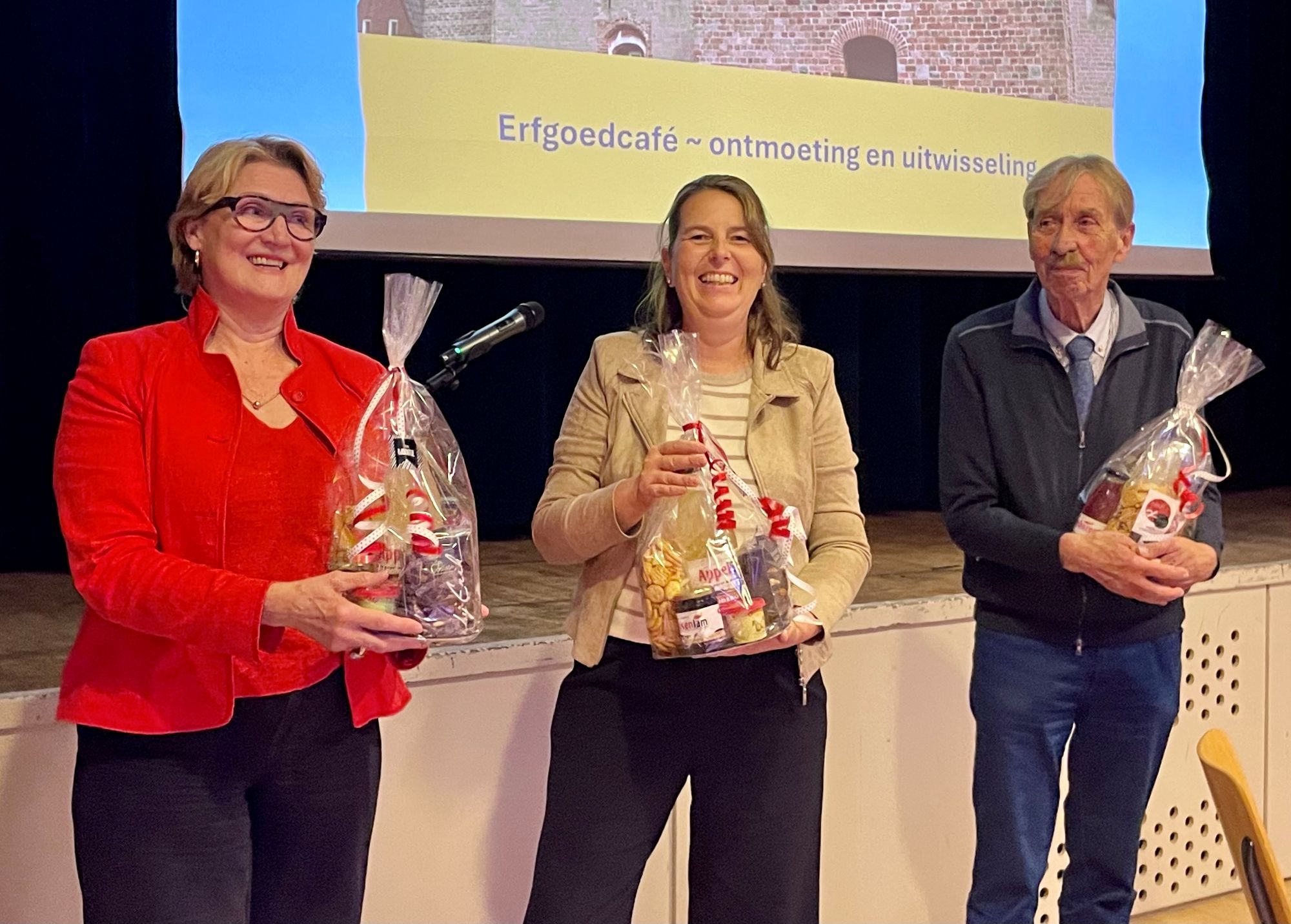Sprekers Steunpilaar tijdens Erfgoedcafé