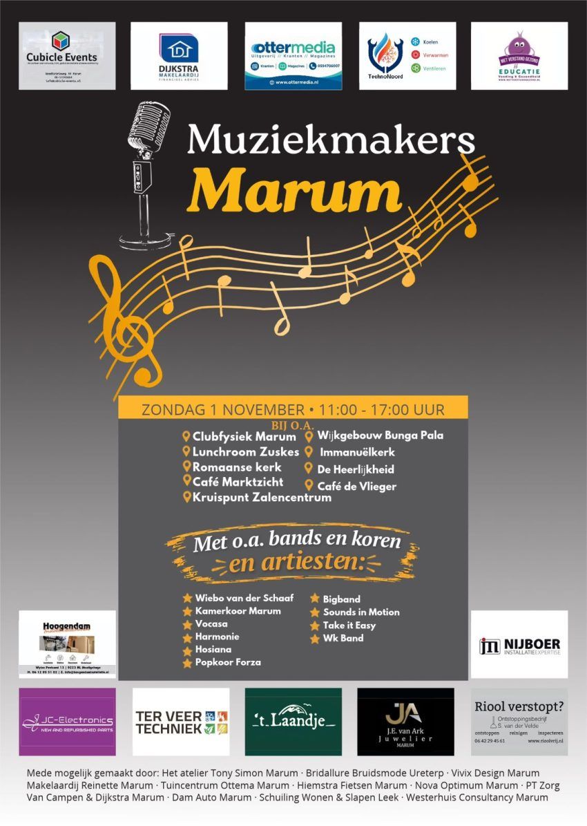 Muzikale Route door Marum